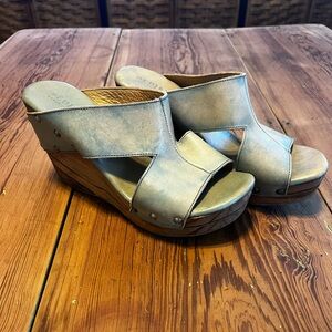 Bed Stu Olea distressed Wedge 10